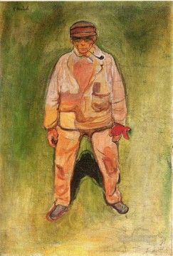 エドヴァルド・ムンク Painting - 漁師 1902年 エドヴァルド・ムンク